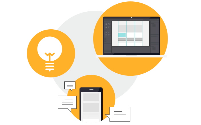 High fidelity wireframes for App Design