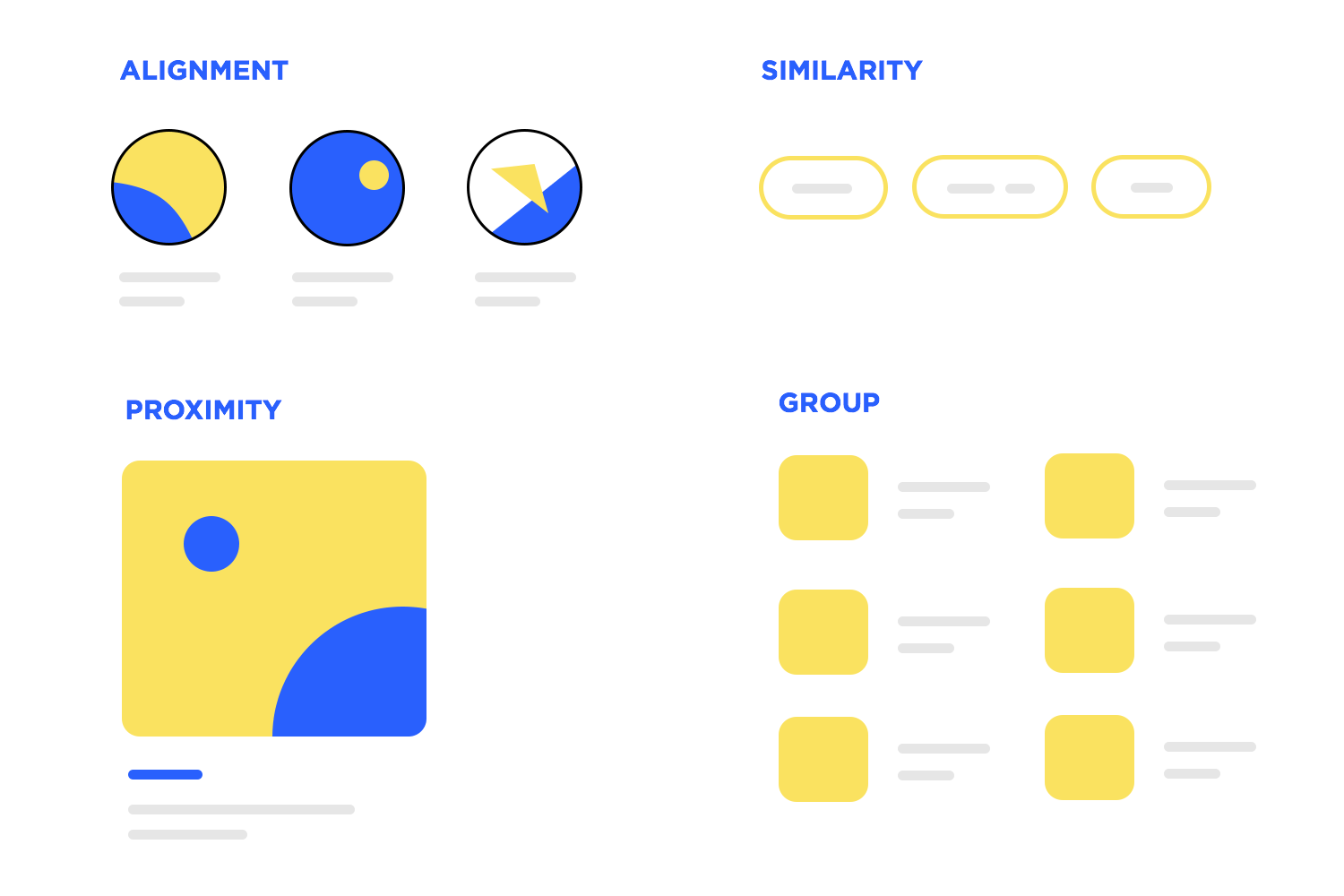 basic rule of web design: proportions and spacing