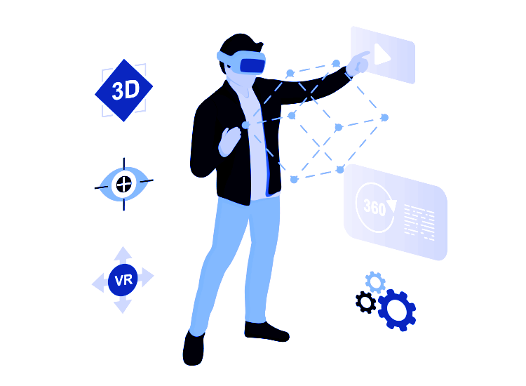 EU Horizon Research and Innovation Programme - Justinmind XR design feature