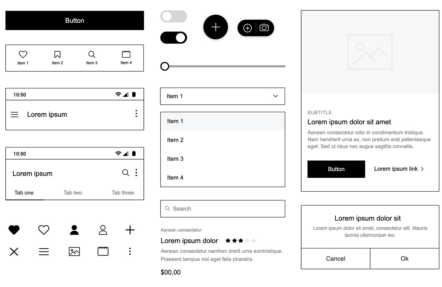 free mobile wireframing ui library why mobile