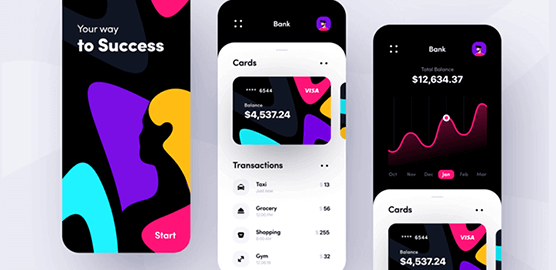 Tips and examples of banking app design patterns