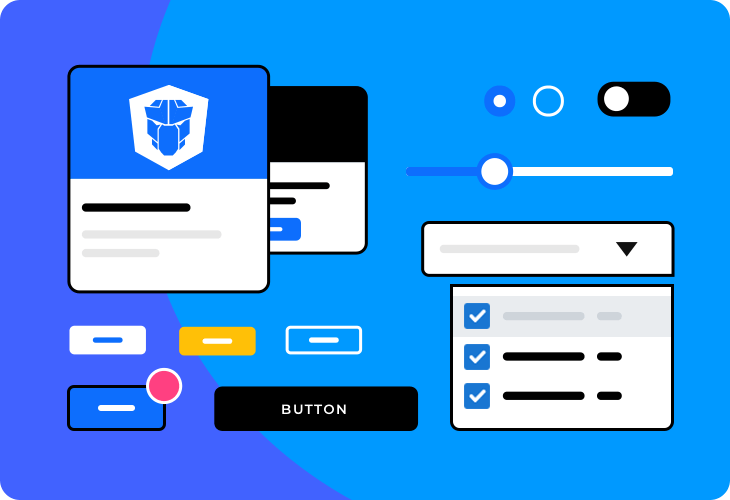 Justinmind Primefaces UI Components