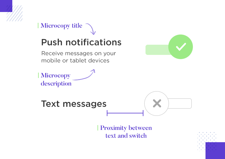 microcopy in toggle switches