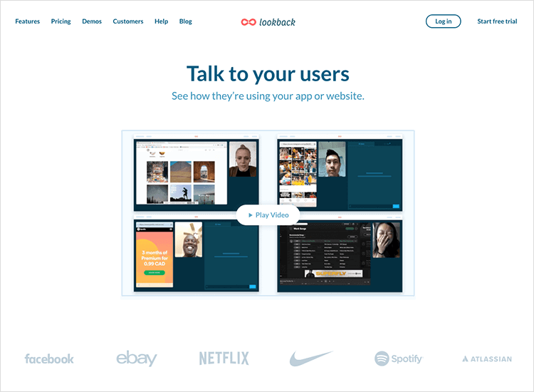 lookback usability testing tool