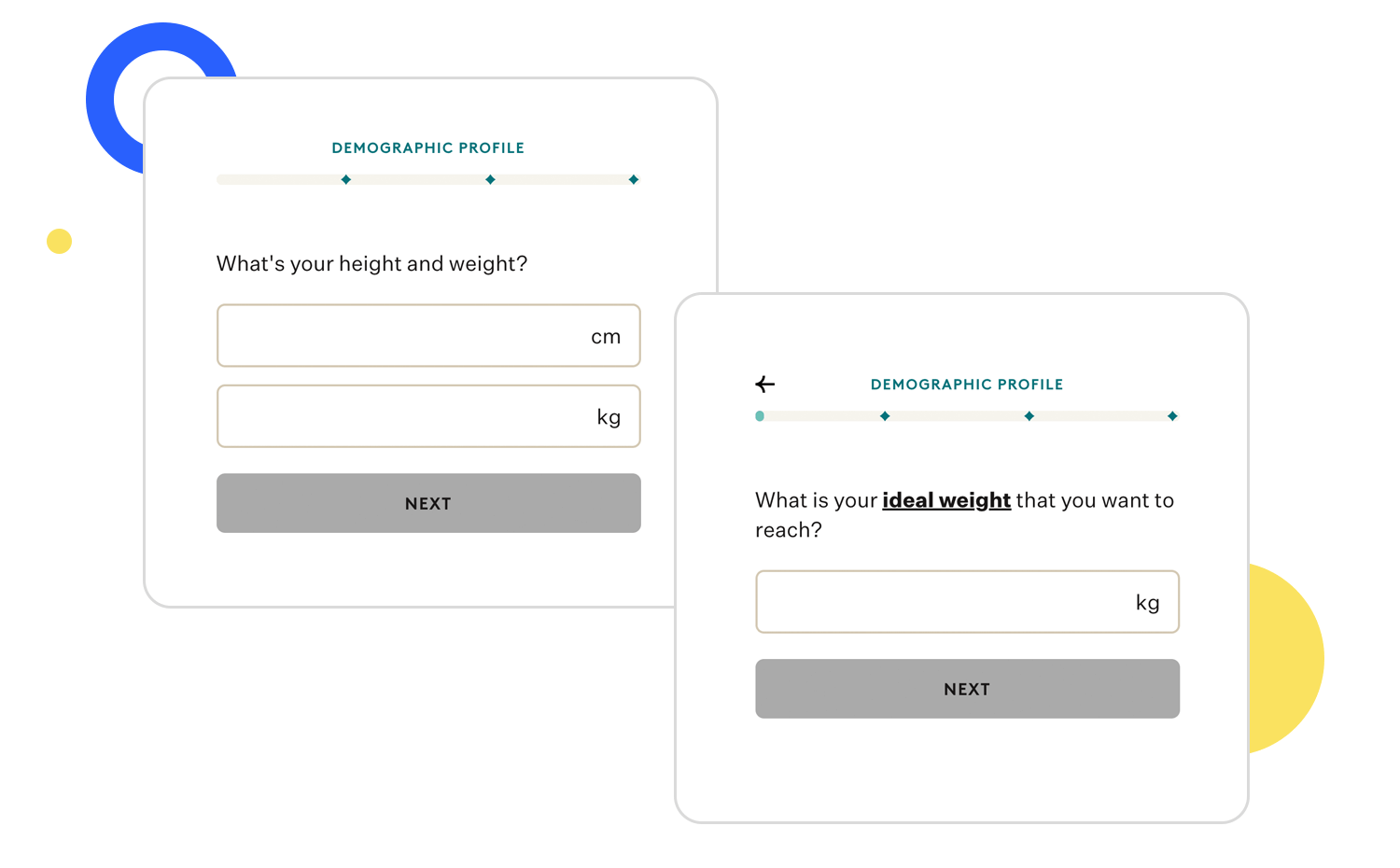 web design principle of spacing between elements