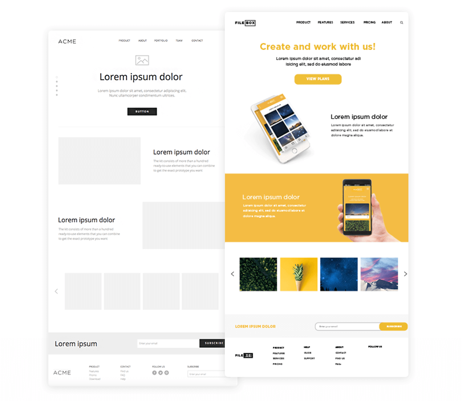 wireframe tool wireframe ui kit customized