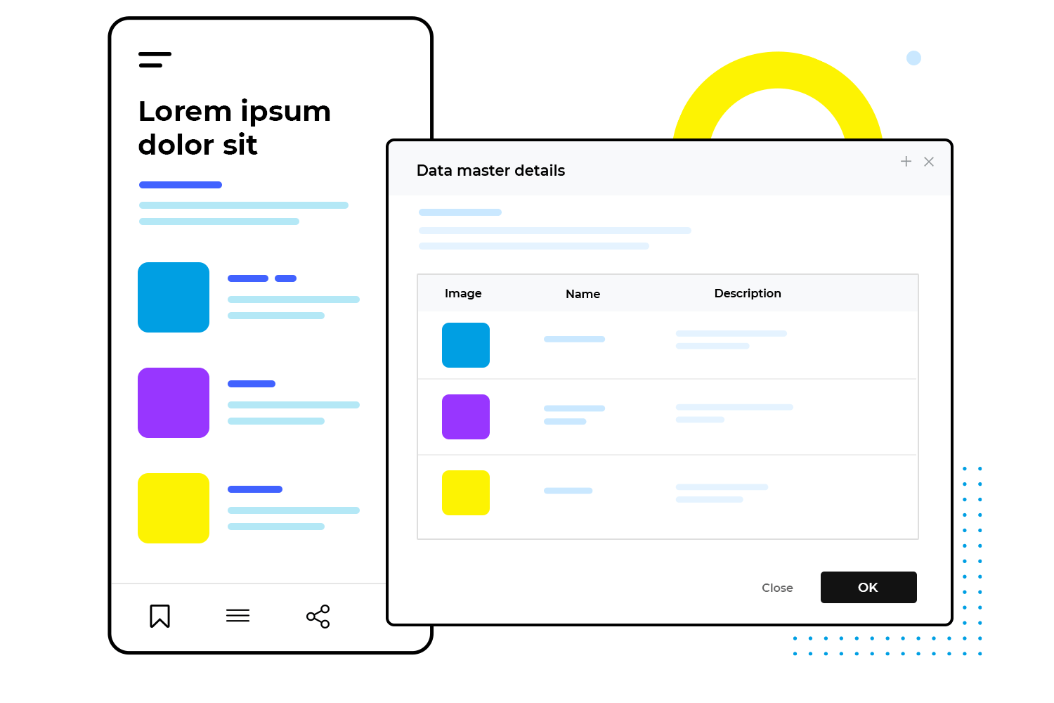 wireframing data for ux design